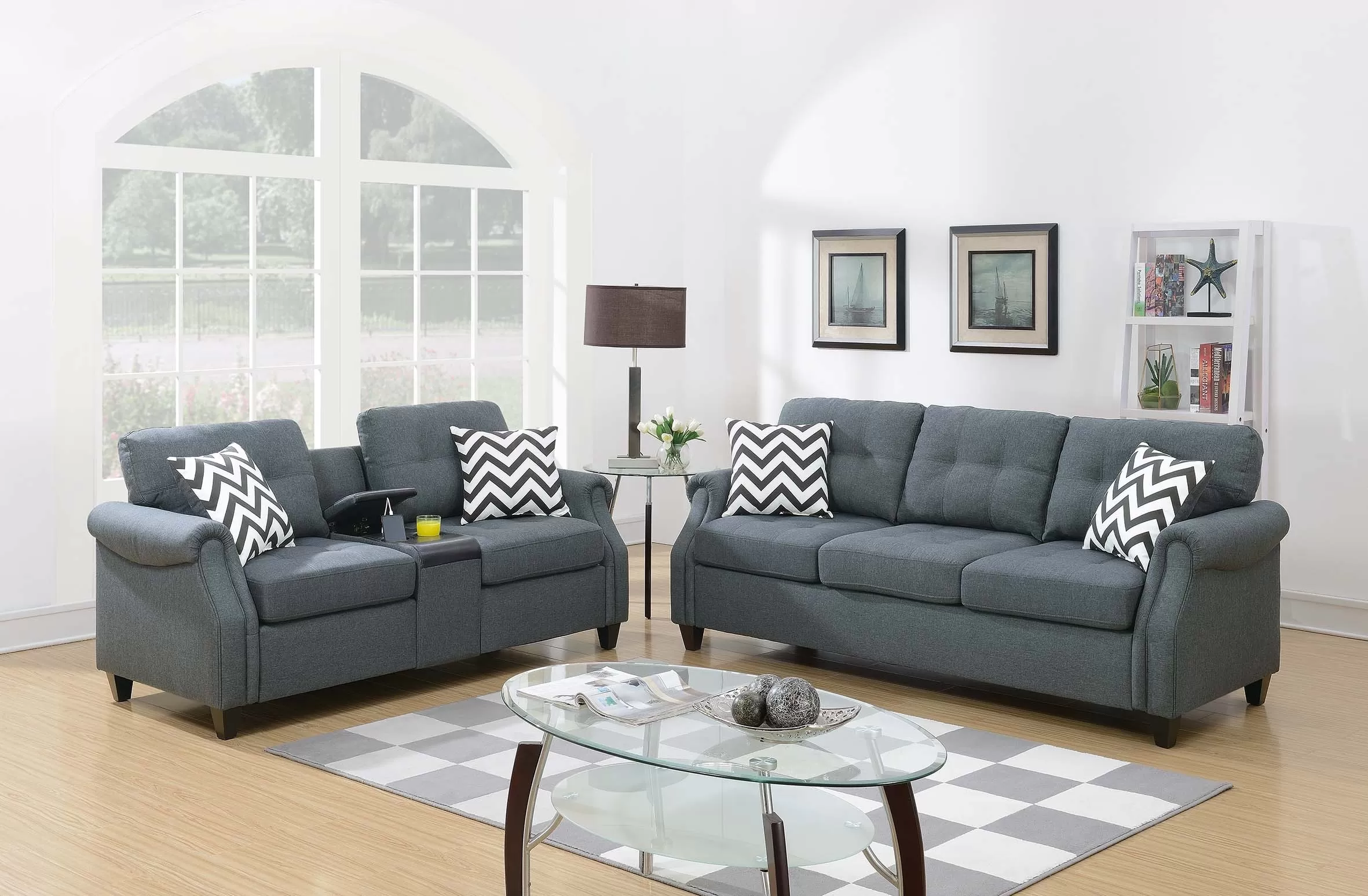 F6411 2 Piece Sofa Set