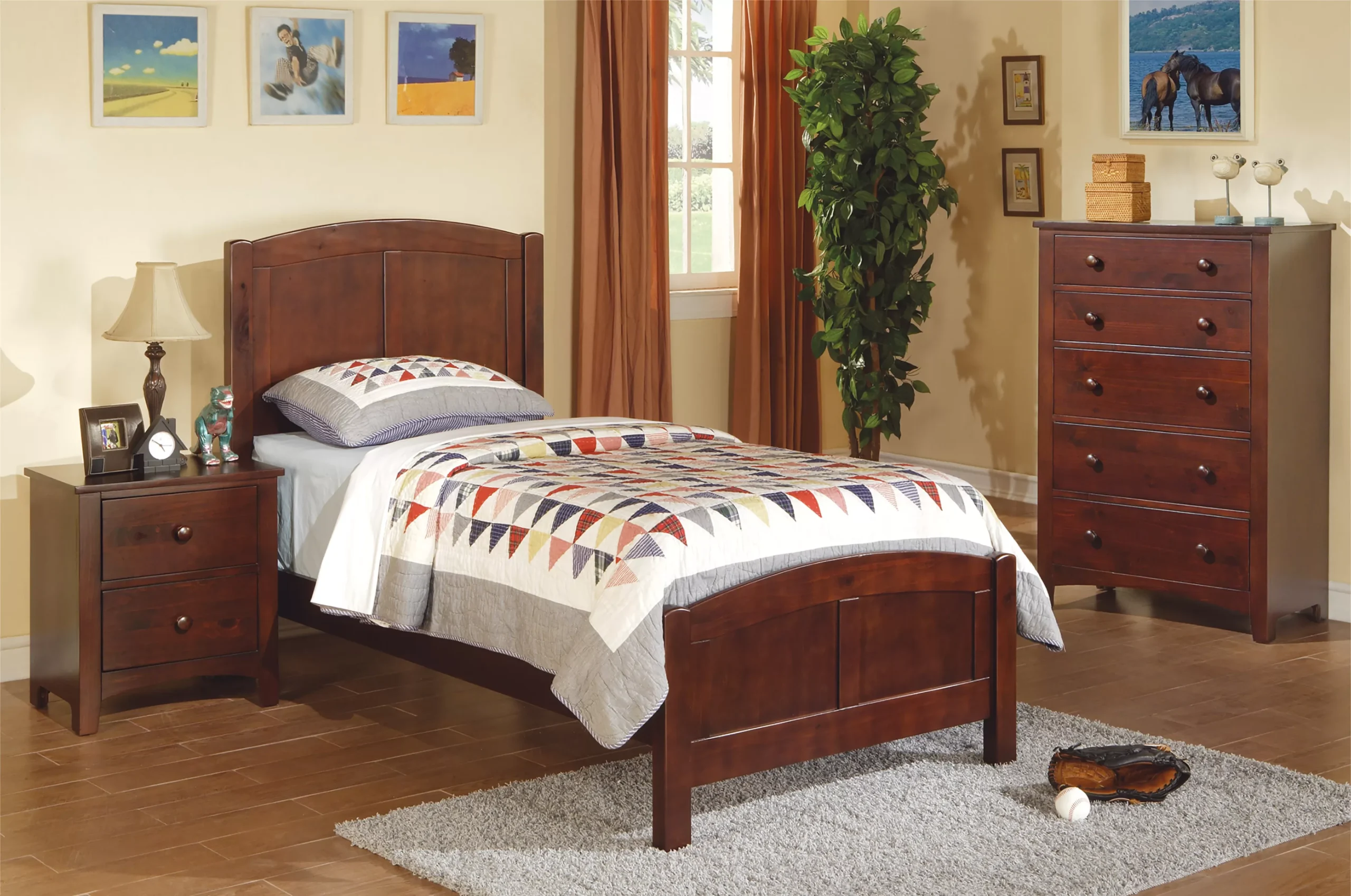 F9207T Twin Bed